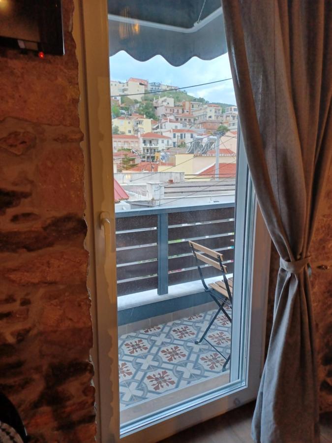 Mytilíni Luxury Apartment With Balcony מראה חיצוני תמונה